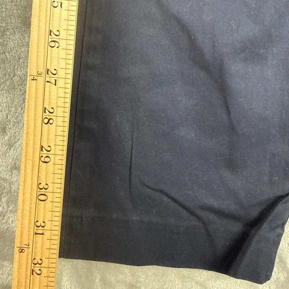 Express Photographer Navy Blue Slim Fit Chino Pants Mens 34x32 Stretch Cotton
